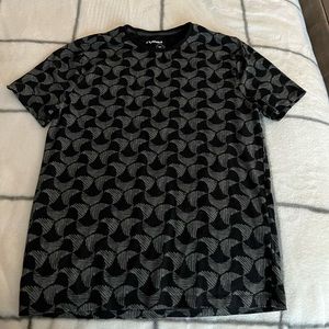 Black and Grey Express Graphic T-Shirt